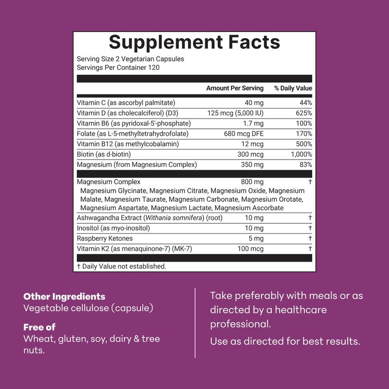 Elevora Magnesium — 20-in-1 Complex for Women