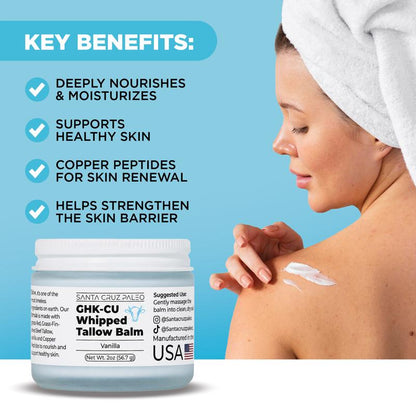 GHK-Cu Whipped Tallow Balm