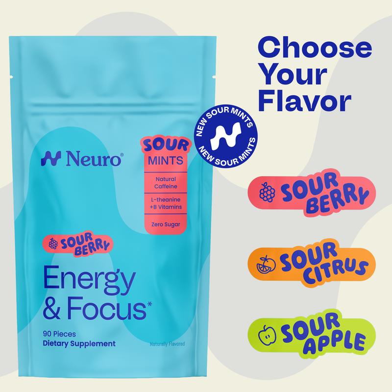 Neuro Energy & Focus Sour Mints