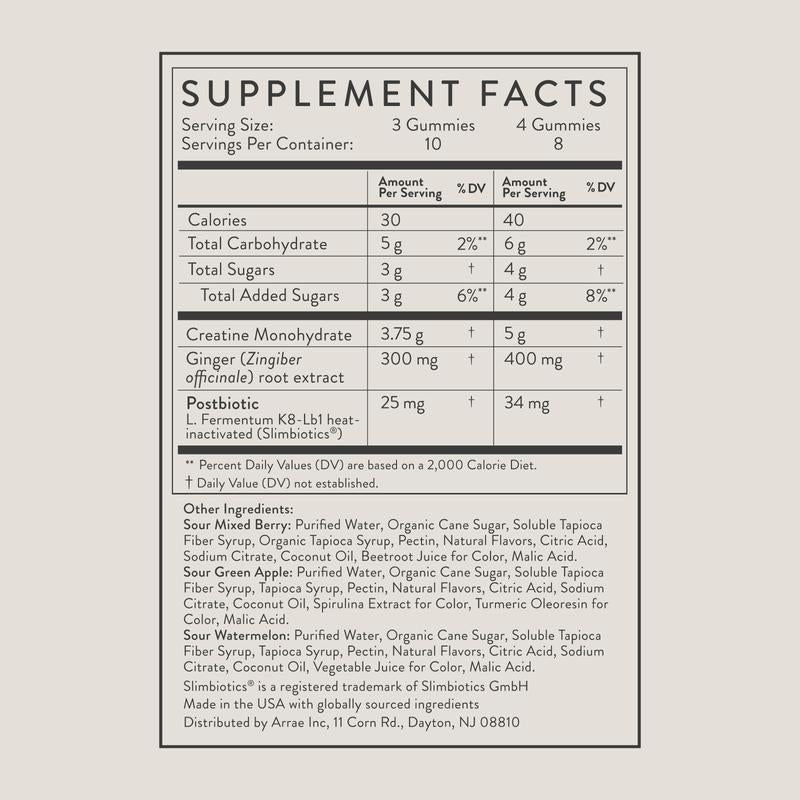 Tone Creatine Gummies Variety Pack