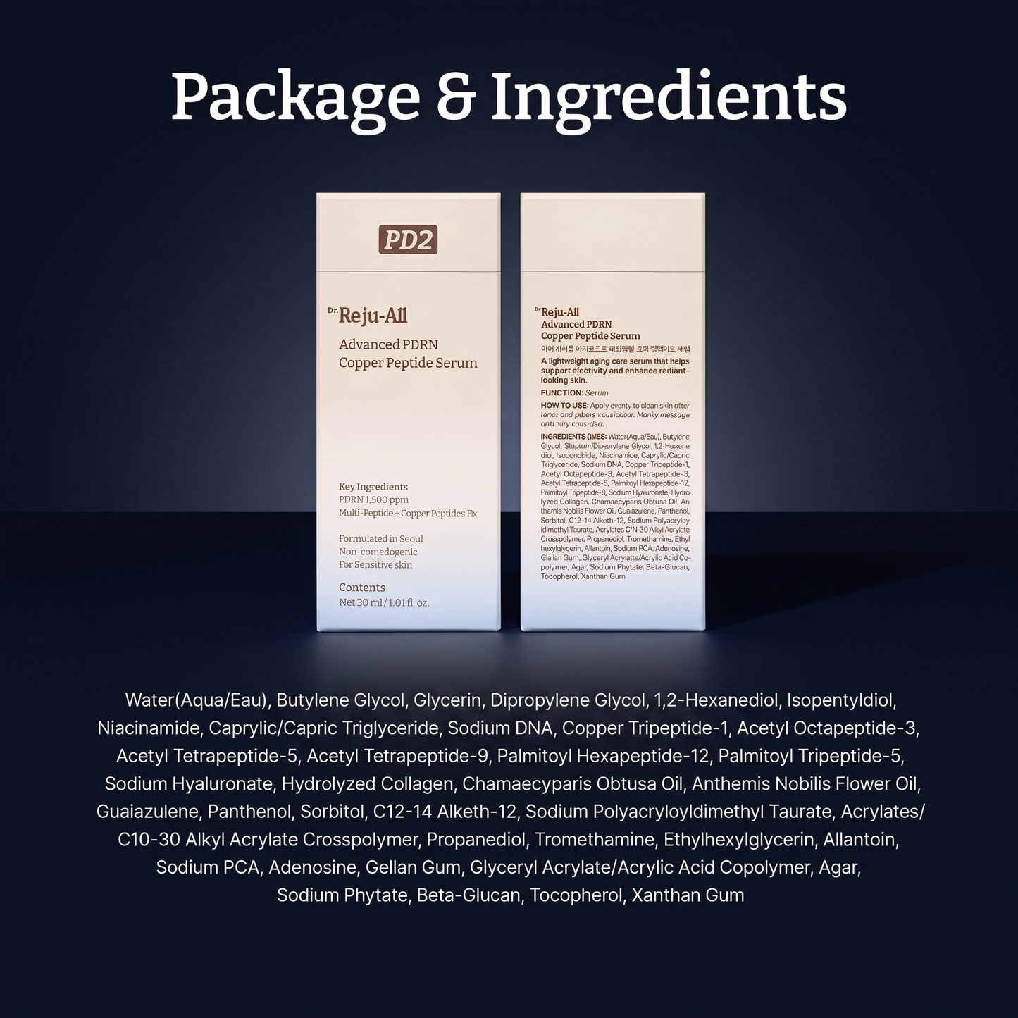 PDRN Copper Peptide Serum
