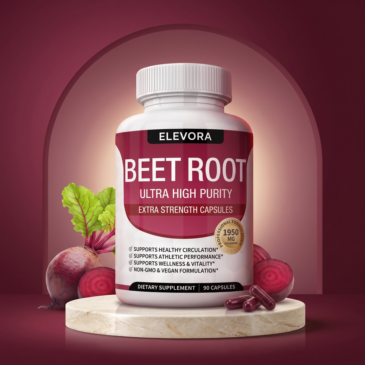 Elevora Beet Root Capsules