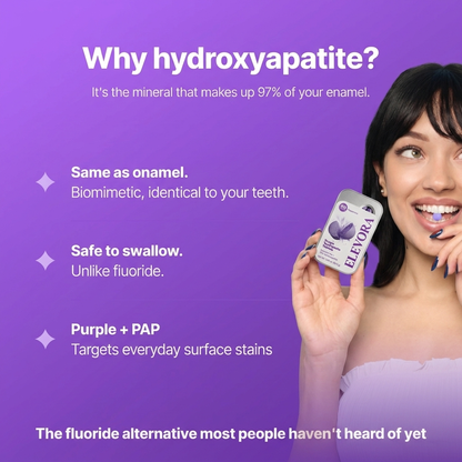 Purple Whitening Toothpaste Tablets